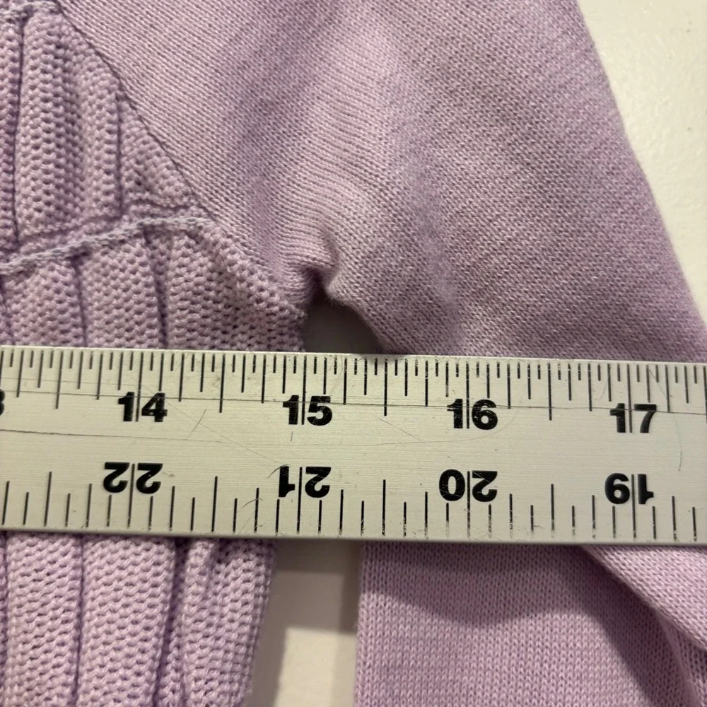Disney Store Exclusive Girls Purple Knit Sweater Dress Princess‎ Belle Size L